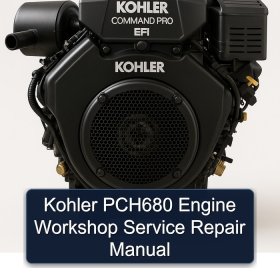 Kohler PCH680 Engine Workshop Service Repair Manual