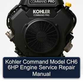 Kohler Command Model CH6 6HP Engine Manual de servicio y reparación