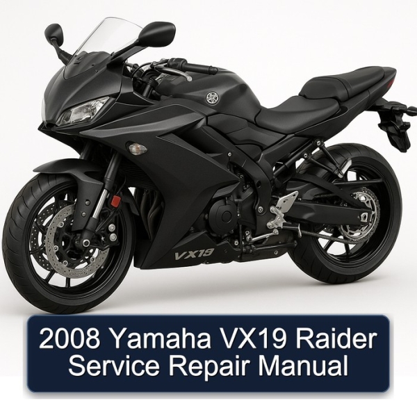 2008 Yamaha VX19 Raider Service Repair Manual
