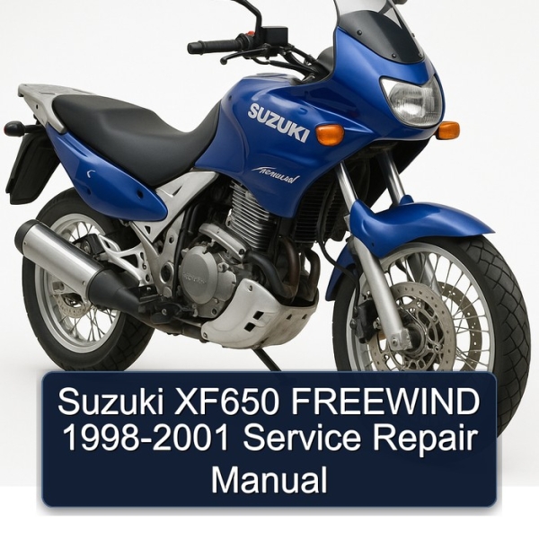 Suzuki XF650 FREEWIND 1998-2001 Service Repair Manual