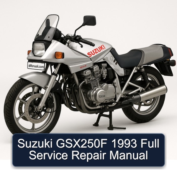 Suzuki GSX250F 1993 Full Service Repair Manual