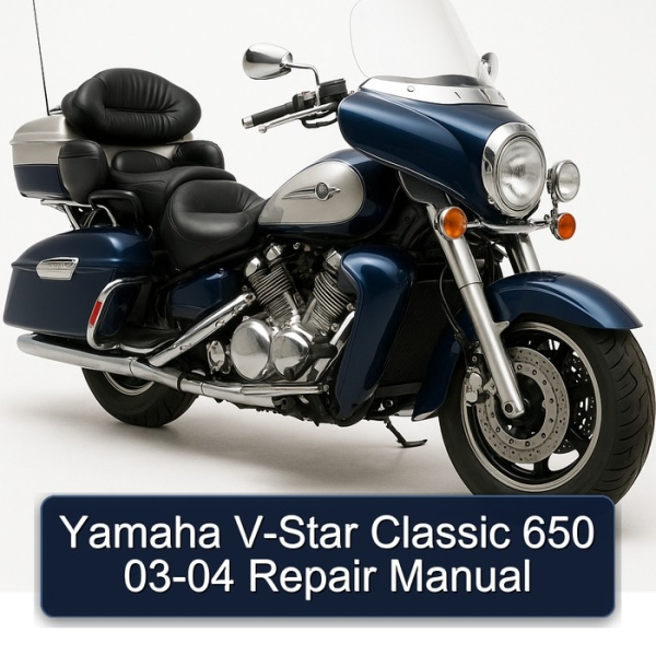 Yamaha V-Star Classic 650 03-04 Repair Manual