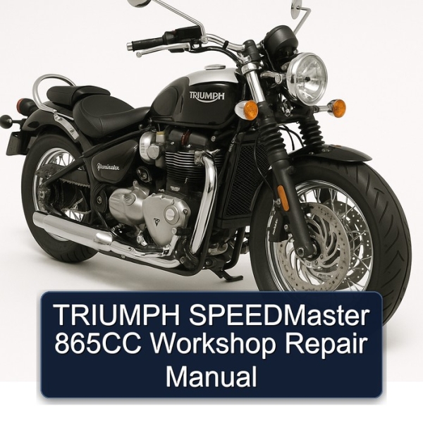 TRIUMPH SPEEDMaster 865CC Workshop Repair Manual