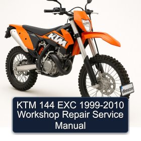 KTM 144 EXC 1999-2010 Workshop Repair Service Manual