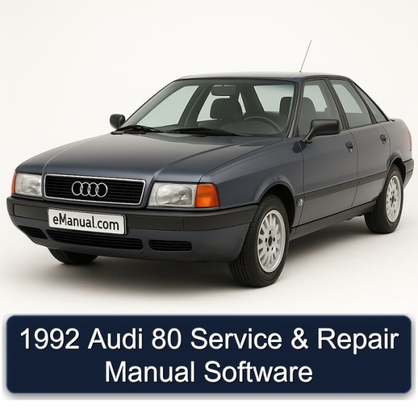 1992 Audi 80 Service & Repair Manual Software