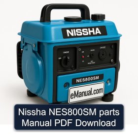 Nissha NES800SM parts Manual PDF Download