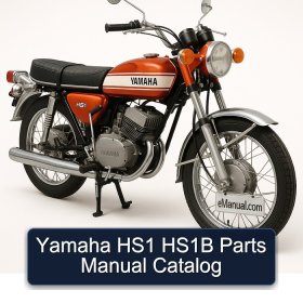 Yamaha HS1 HS1B Parts Manual Catalog
