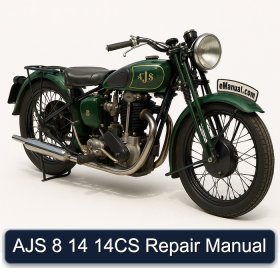 AJS 8 14 14CS Repair Manual