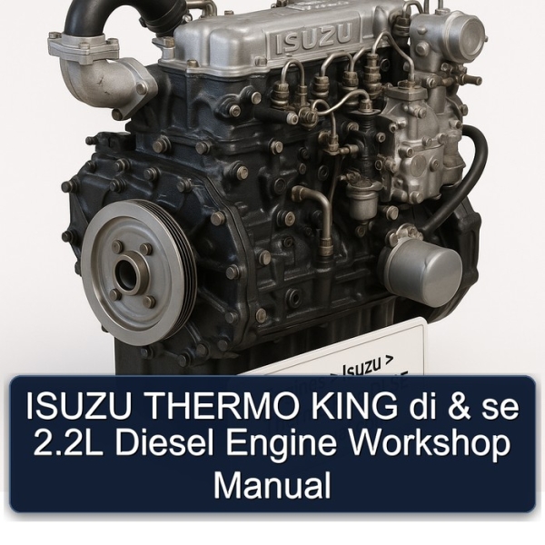 ISUZU THERMO KING di & se 2.2L Diesel Engine Workshop Manual