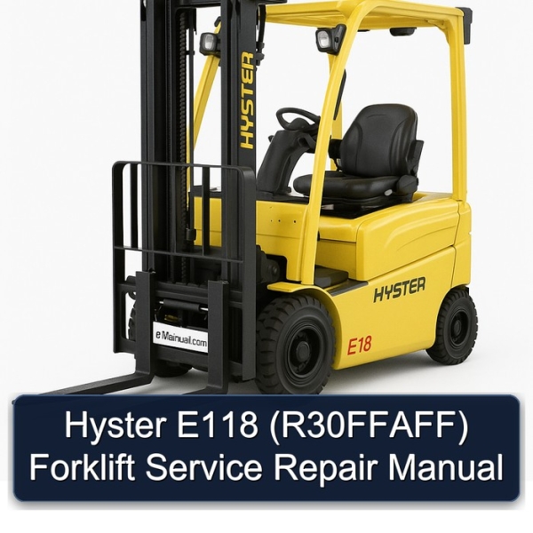 Hyster E118 (R30FFAFF) Forklift Service Repair Manual