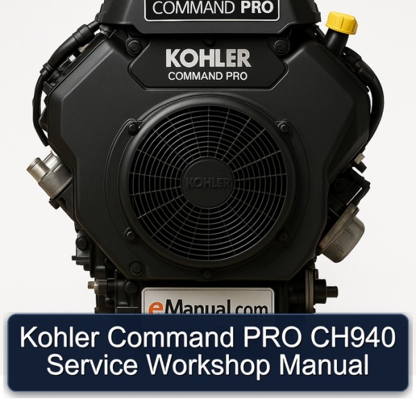 Kohler Command PRO CH940 Service Workshop Manual