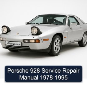 Porsche 928 Service Repair Manual 1978-1995
