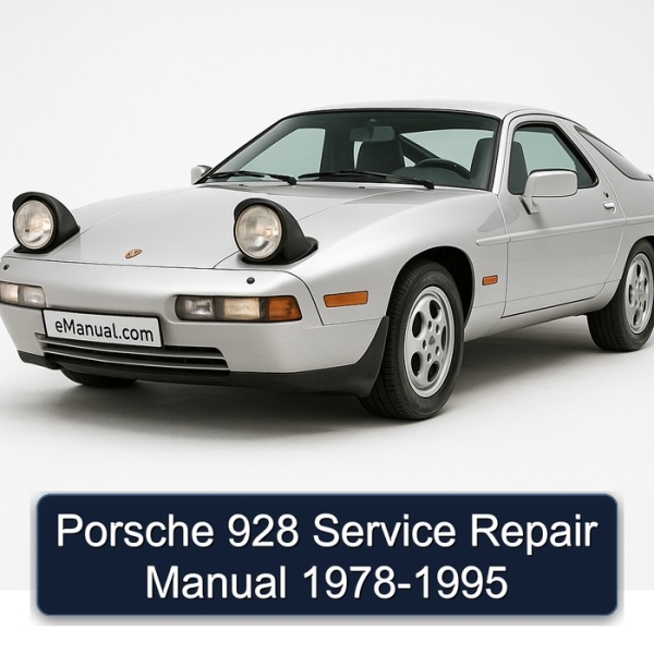 Porsche 928 Service Repair Manual 1978-1995