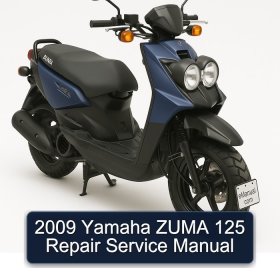 2009 Yamaha ZUMA 125 Repair Service Manual