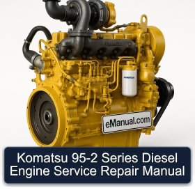Komatsu 95-2 Series Diesel Engine Service Repair Manual