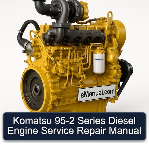 Komatsu 95-2 Series Diesel Engine Service Repair Manual