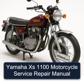 Yamaha Xs 1100 Motorcycle Service Repair Manual