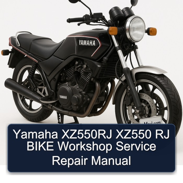 Yamaha XZ550RJ XZ550 RJ BIKE Workshop Service Repair Manual