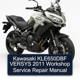 Kawasaki KLE650DBF VERSYS 2011 Workshop Service Repair Manual