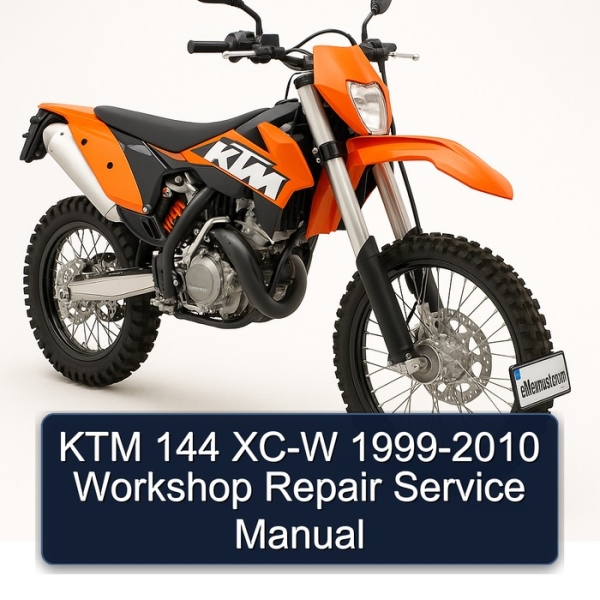 KTM 144 XC-W 1999-2010 Workshop Repair Service Manual