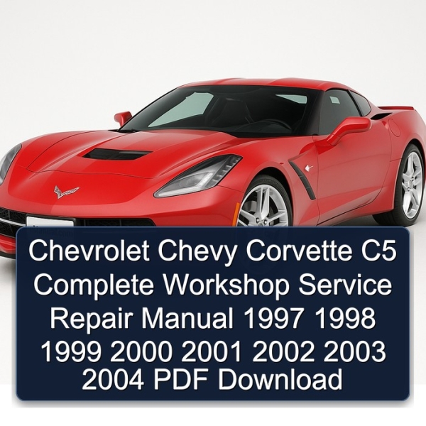 Chevrolet Chevy Corvette C5 Complete Workshop Service Repair Manual 1997 1998 1999 2000 2001 2002 2003 2004 PDF Download