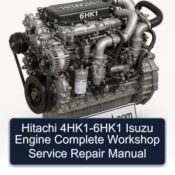 Hitachi 4HK1-6HK1 Isuzu Engine Complete Workshop Service Repair Manual