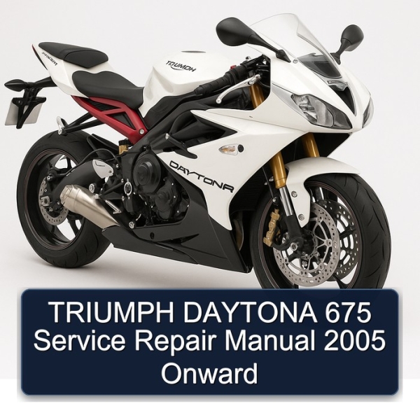 TRIUMPH DAYTONA 675 Service Repair Manual 2005 Onward