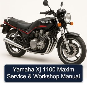 Yamaha Xj 1100 Maxim Service & Workshop Manual