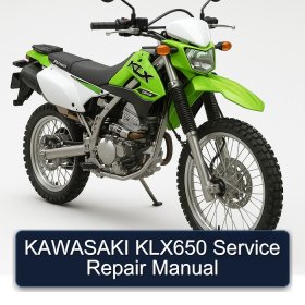 KAWASAKI KLX650 Service Repair Manual