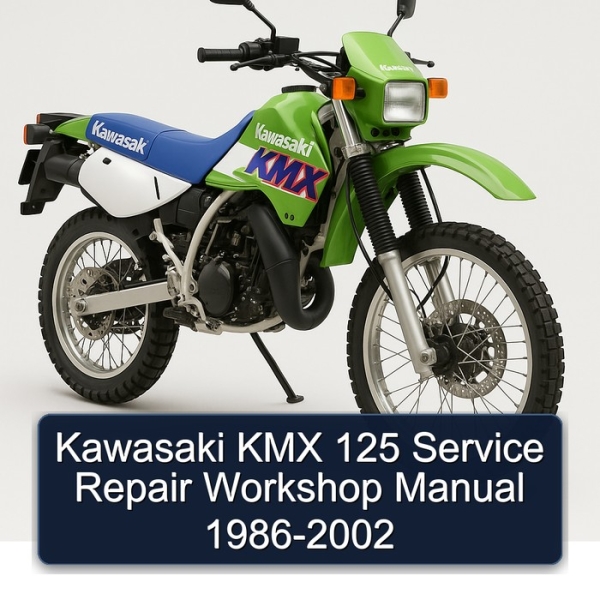 Kawasaki KMX 125 Service Repair Workshop Manual 1986-2002
