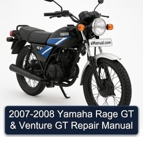 2007-2008 Yamaha Rage GT & Venture GT Repair Manual