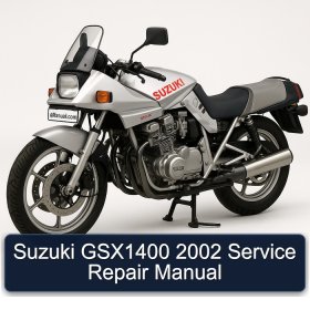 Suzuki GSX1400 2002 Service Repair Manual