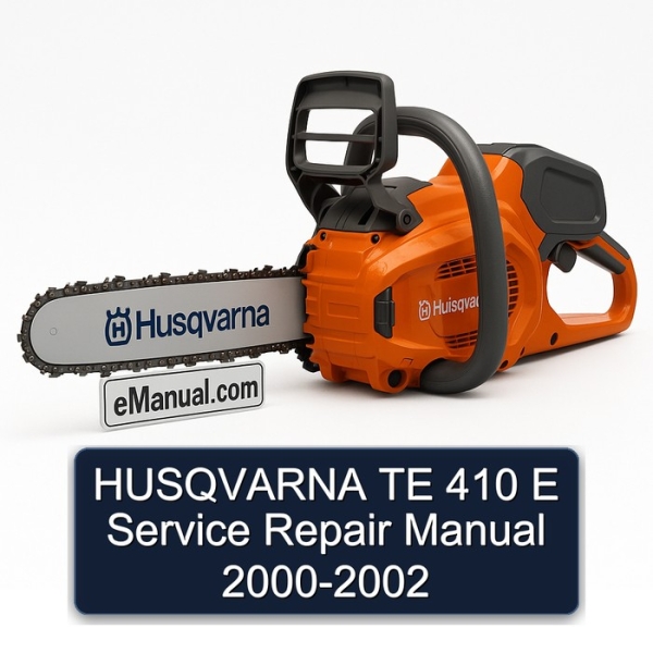 HUSQVARNA TE 410 E Service Repair Manual 2000-2002