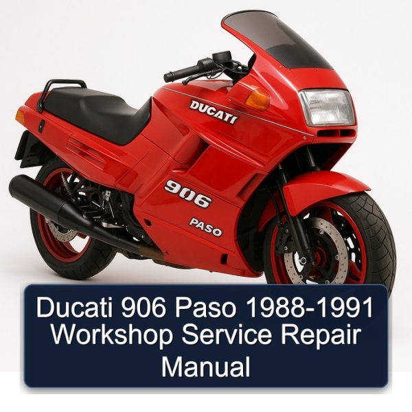 Ducati 906 Paso 1988-1991 Workshop Service Repair Manual