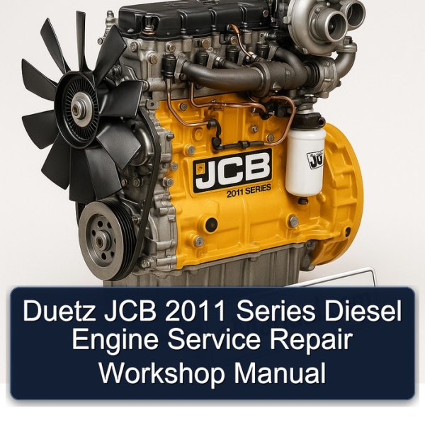 Duetz JCB 2011 Series Diesel Engine Service Repair Workshop Manual