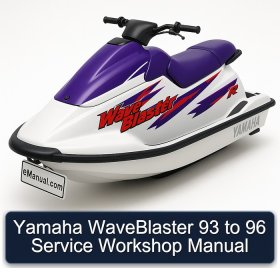 Yamaha WaveBlaster 93 to 96 Service Workshop Manual