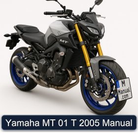 Yamaha MT 01 T 2005 Manual