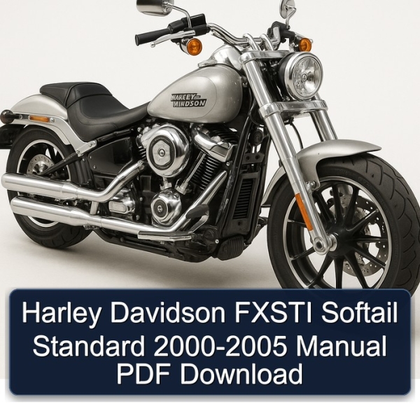 Harley Davidson FXSTI Softail Standard 2000-2005 Manual PDF Download