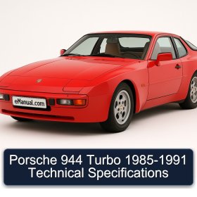 Porsche 944 Turbo 1985-1991 Technical Specifications