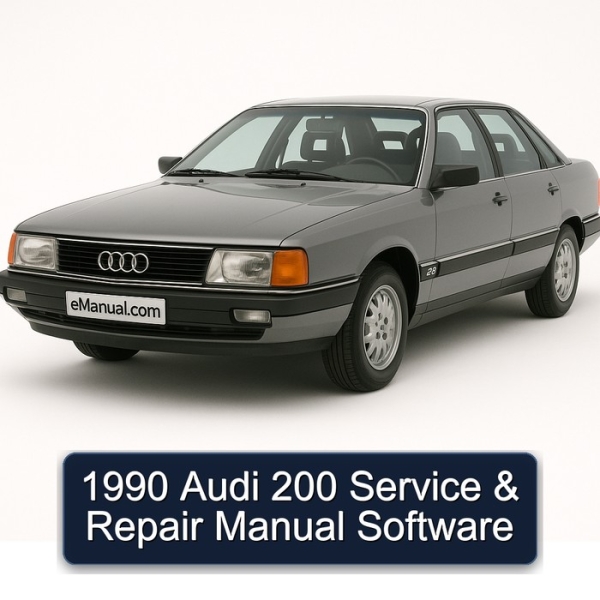 1990 Audi 200 Service & Repair Manual Software