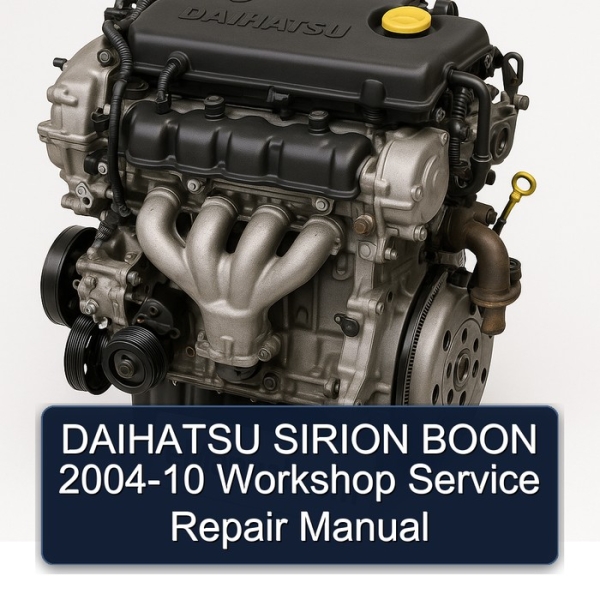DAIHATSU SIRION BOON 2004-10 Workshop Service Repair Manual