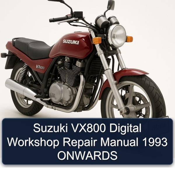 Suzuki VX800 Digital Workshop Repair Manual 1993 ONWARDS