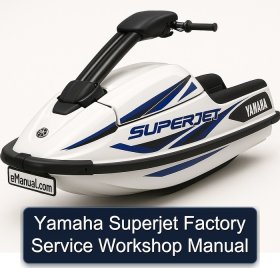 Yamaha Superjet Factory Service Workshop Manual