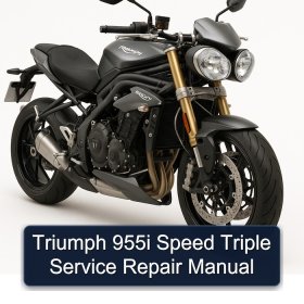 Triumph 955i Speed Triple Service Repair Manual