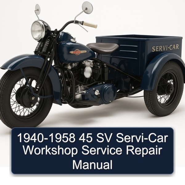 1940-1958 45 SV Servi-Car Workshop Service Repair Manual