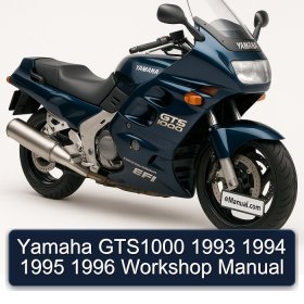Yamaha GTS1000 1993 1994 1995 1996 Workshop Manual