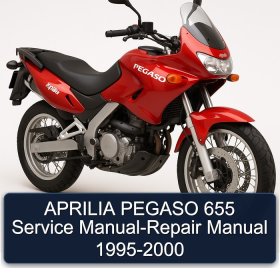 APRILIA PEGASO 655 Service Manual-Repair Manual 1995-2000