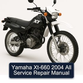 Yamaha Xt-660 2004 All Service Repair Manual