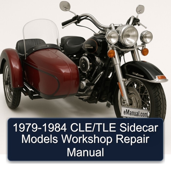 1979-1984 CLE/TLE Sidecar Models Workshop Repair Manual