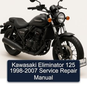 Kawasaki Eliminator 125 1998-2007 Service Repair Manual